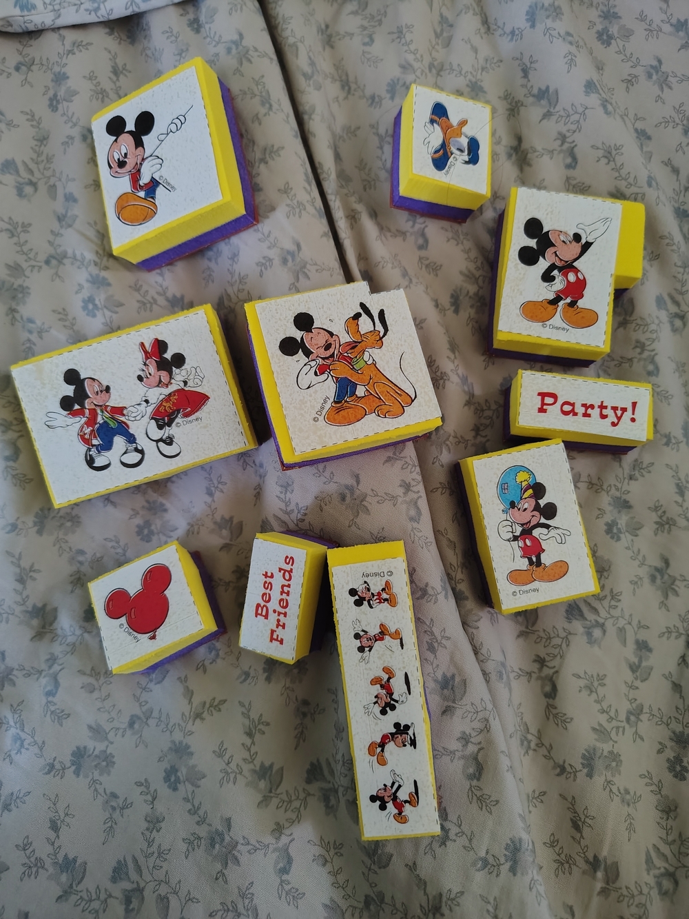 Disney Rubber Stamps
